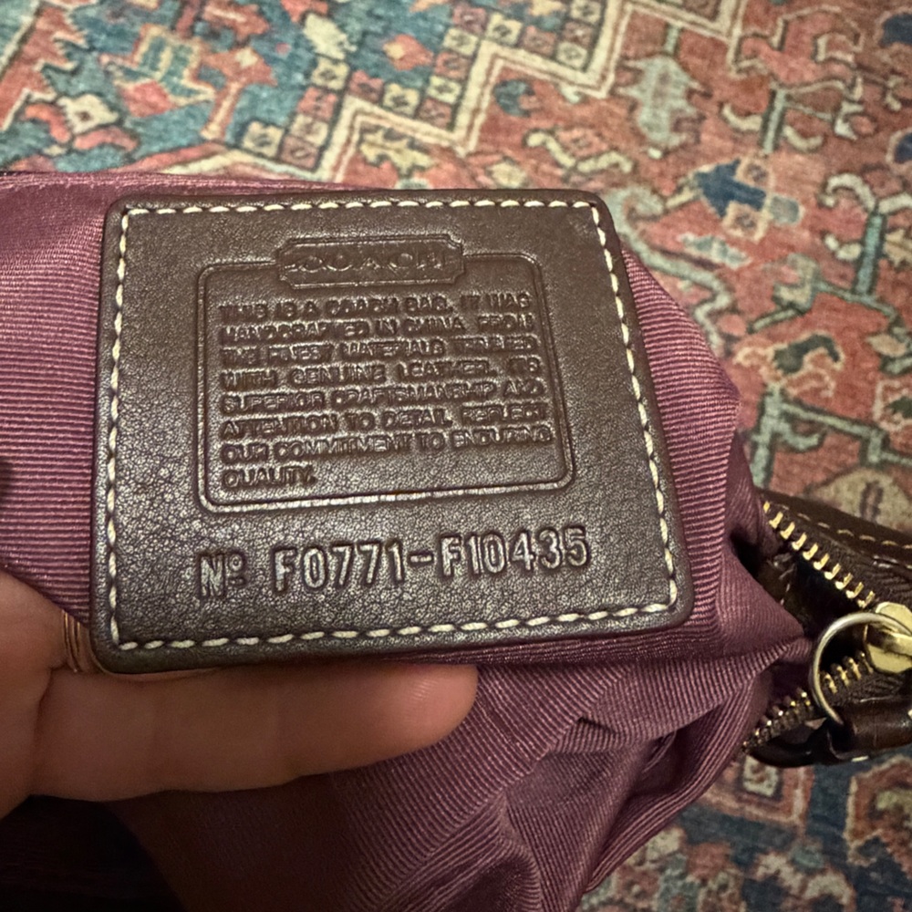 Patchwork Vintage Coach Bag - Picture 8 of 8